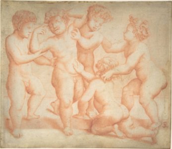 Frieze of Five Putti MET DP809309