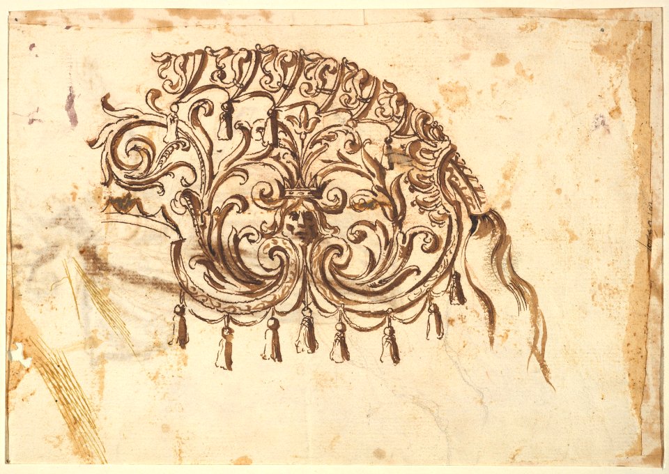 Textile Design for a Horse Cover MET DP823556
