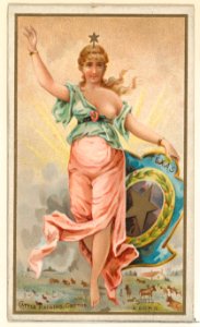 Texas, from the Industries of States series (N117) issued by Duke Sons & Co. to promote Honest Long Cut Tobacco MET DPB873656
