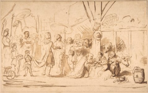 The Adoration of the Magi MET DP800473