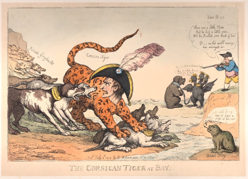 The Corsican Tiger at Bay! MET DP881733