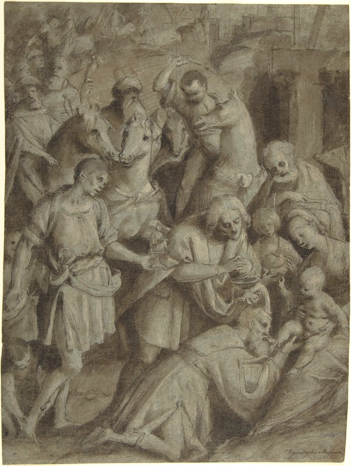 The Adoration of the Magi MET DP801406