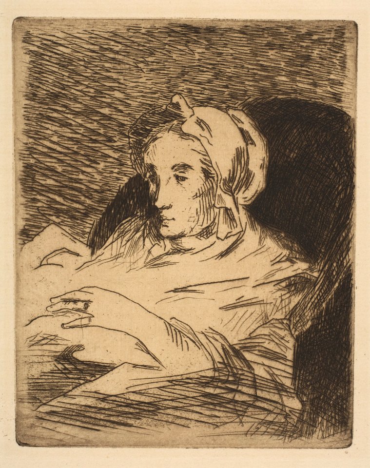 The Convalescent (Suzanne Manet) MET DP815320