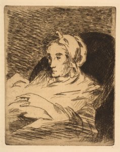 The Convalescent (Suzanne Manet) MET DP815320