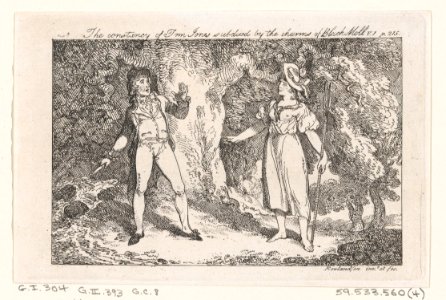 The constancy of Tom Jones subdued by the charms of Black Moll..., illustration to Henry Fielding's "The History of Tom Jones, a Foundling" (Edinburgh, 1791), Vol. I (Book V, chapter 10) MET DP872127