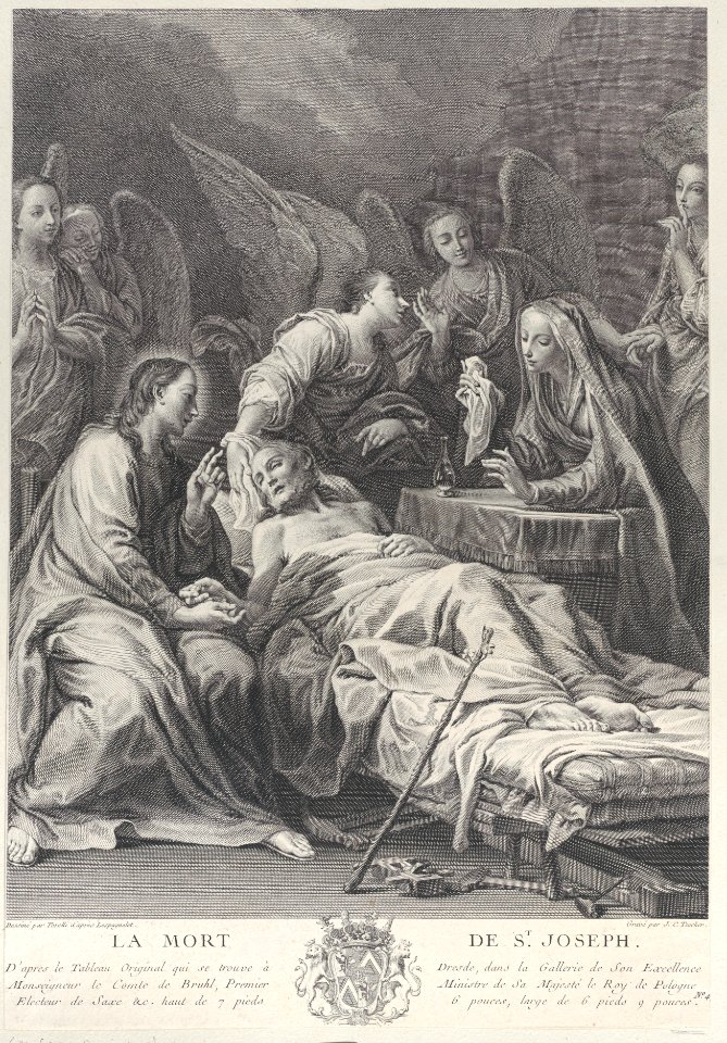 The death of Saint Joseph Met DP885689