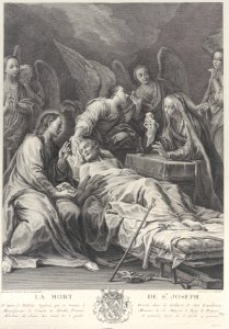 The death of Saint Joseph Met DP885689