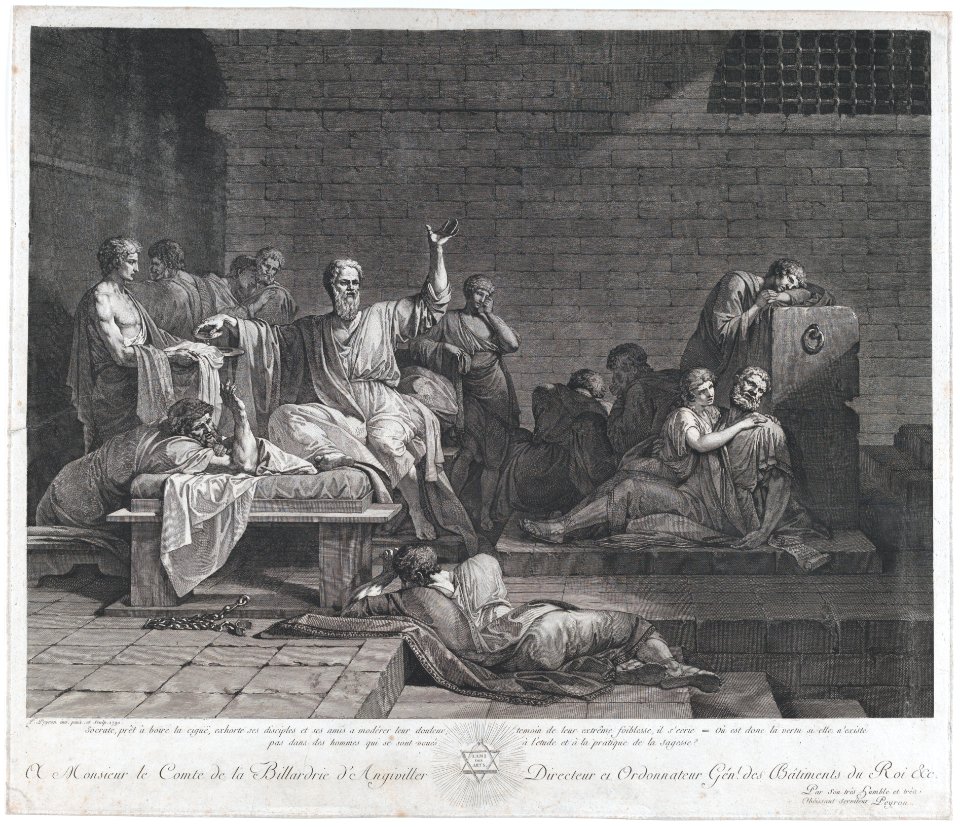 The Death of Socrates MET DP876905