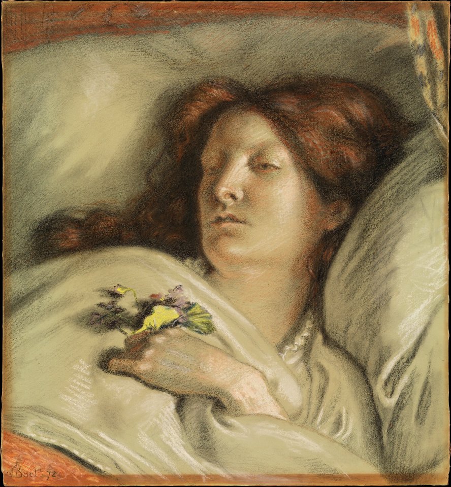 The Convalescent (A Portrait of the Artist's Wife) MET DP289716