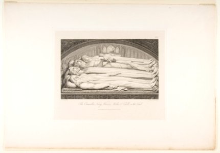 The Counsellor, King, Warrior, Mother & Child in the Tomb, from The Grave, a Poem by Robert Blair MET DP816726