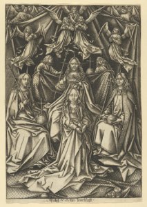 The Coronation of the Virgin, from The Life of the Virgin MET DP841605