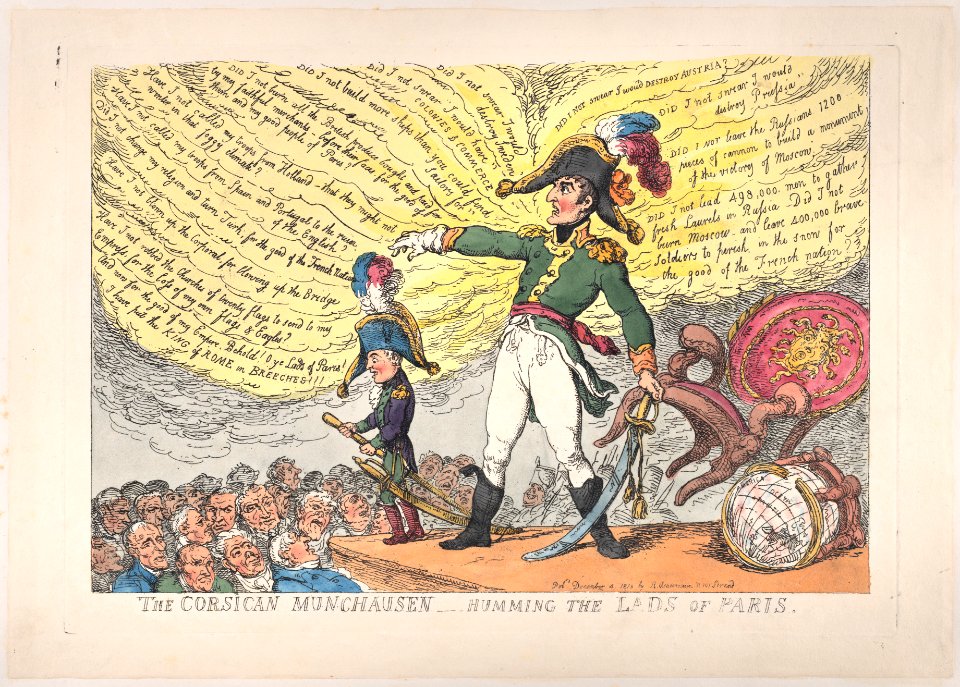The Corsican Munchausen – Humming the Lads of Paris MET DP881722