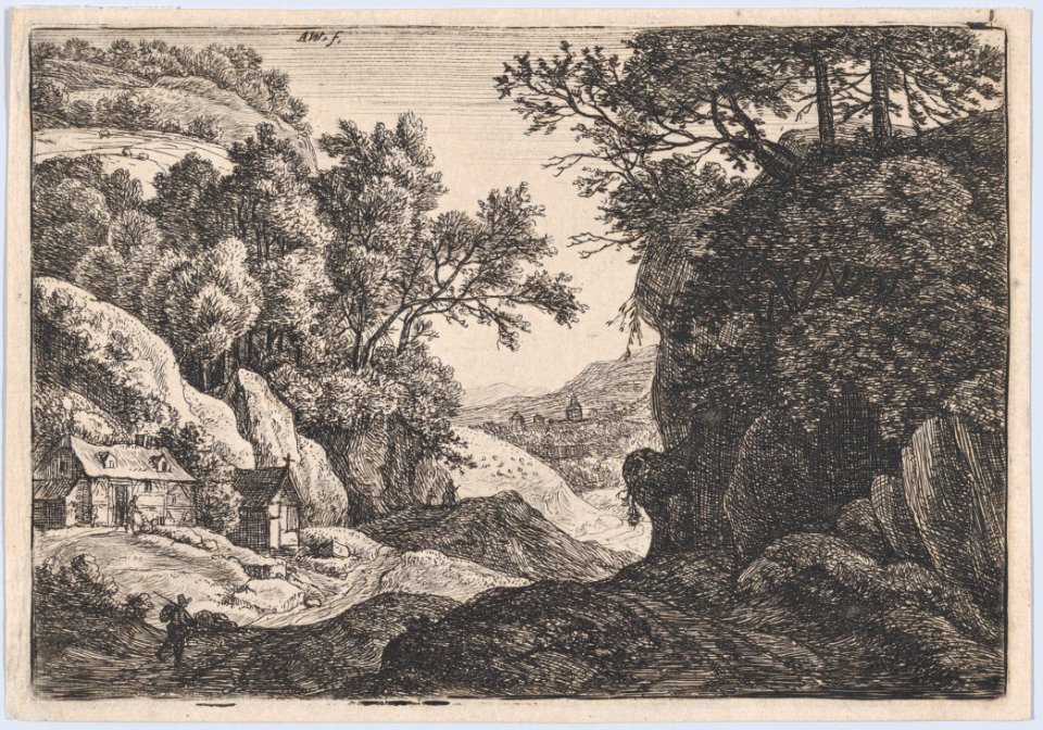 The Cottages at the Foot of a Mountain MET DP876178