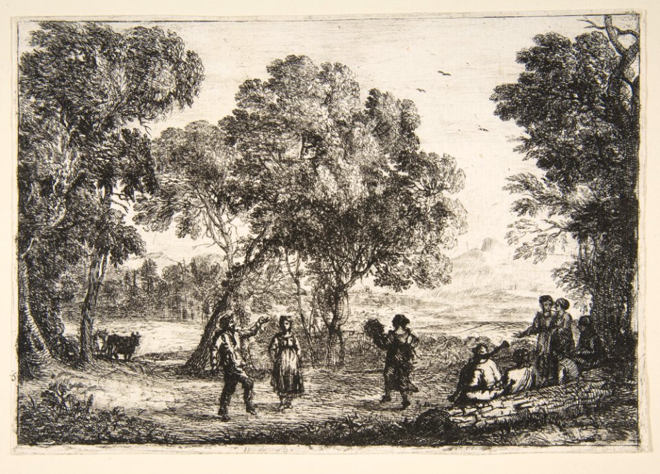 The Country Dance (Small Plate) MET DP816313