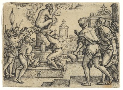 The Courtesan Punished, from The Story of the Magician Virgil MET DP855494