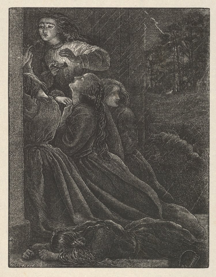 The Foolish Virgins (The Parables of Our Lord and Saviour Jesus Christ) MET DP835800
