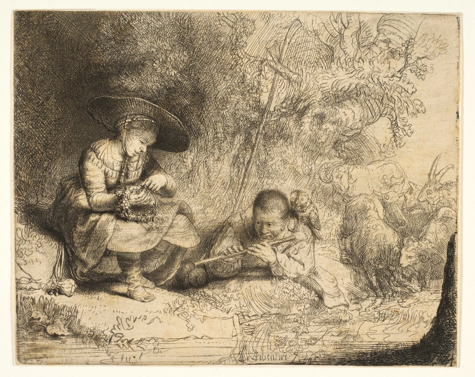 The Flute Player MET DP814589