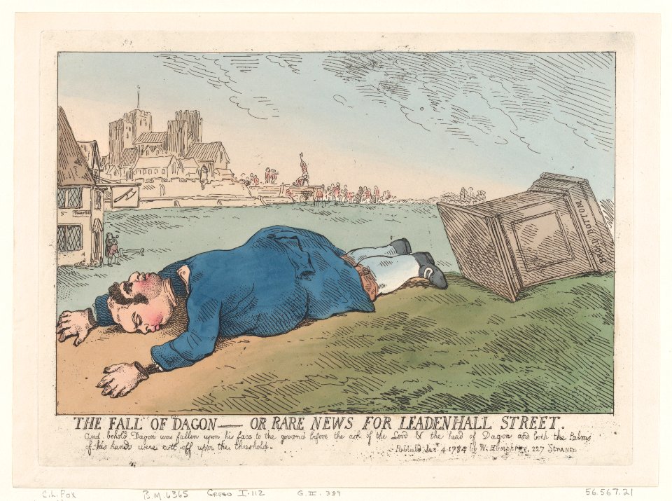 The Fall of Dagon Or Rare News For Leadenhall Street MET DP871762