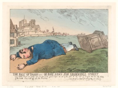 The Fall of Dagon Or Rare News For Leadenhall Street MET DP871762