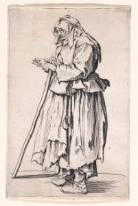The Female Beggar Receiving her Charity Met DP890622