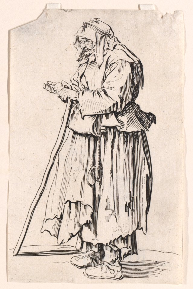 The Female Beggar Receiving her Charity Met DP890642