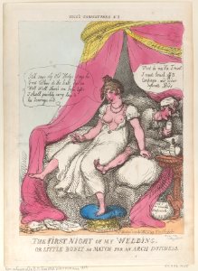 The First Night of My Wedding, or Little Boney No Match For an Arch Dutchess MET DP883700