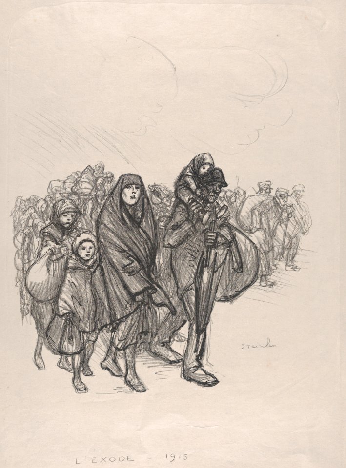 The Exodus--1915 -L’exode – 1915- MET DP875519