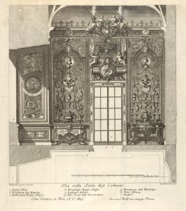 The First Wall of the Porcelain Room, from- 'Fürstlicher Baumeister Oder- Architectura civilis' MET DP830839