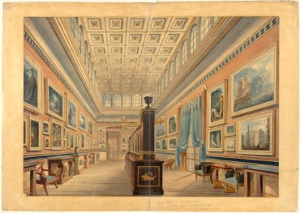 The Flemish Picture Gallery, the Mansion of Thomas Hope, Duchess Street, Portland Place MET DP153640