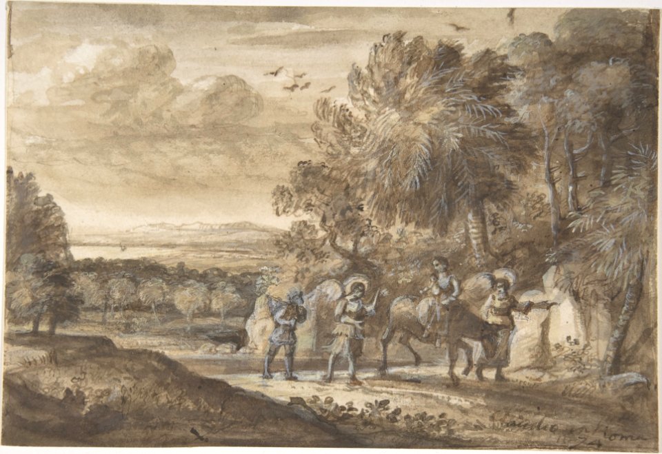 The Flight into Egypt MET DP805698