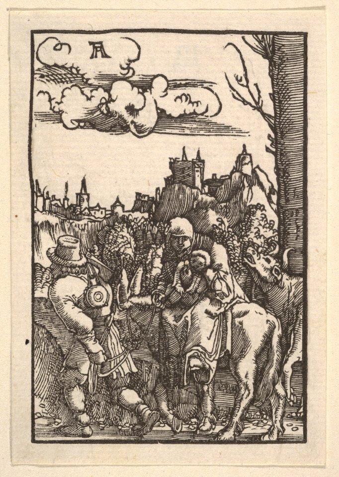 The Flight Into Egypt, from The Fall and Salvation of Mankind Through the Life and Passion of Christ MET DP832962