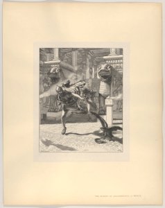 The Flight of Adrammelech (Dalziels' Bible Gallery) MET DP835646