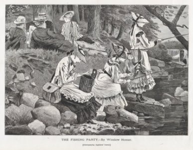 The Fishing Party (Appleton's Journal, Vol. II) MET DP875254