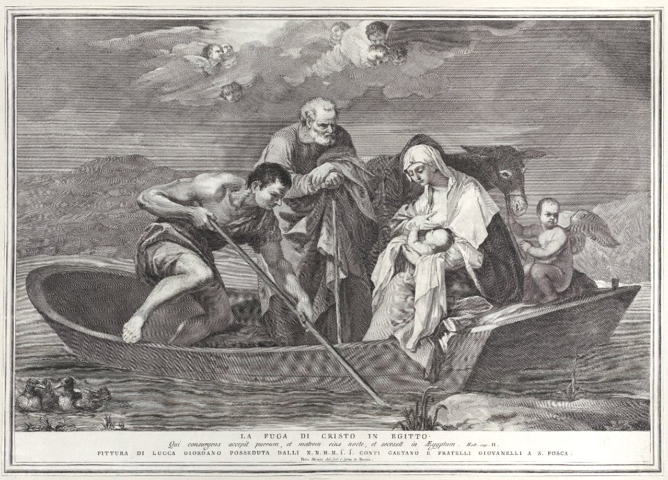 The flight into Egypt Met DP885617