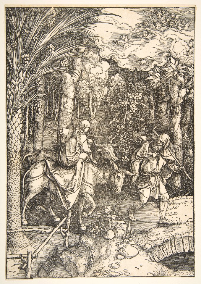 The Flight into Egypt, from The Life of the Virgin, from the Latin Edition MET DP816280