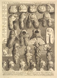 The Five Orders of Periwigs MET DP829231
