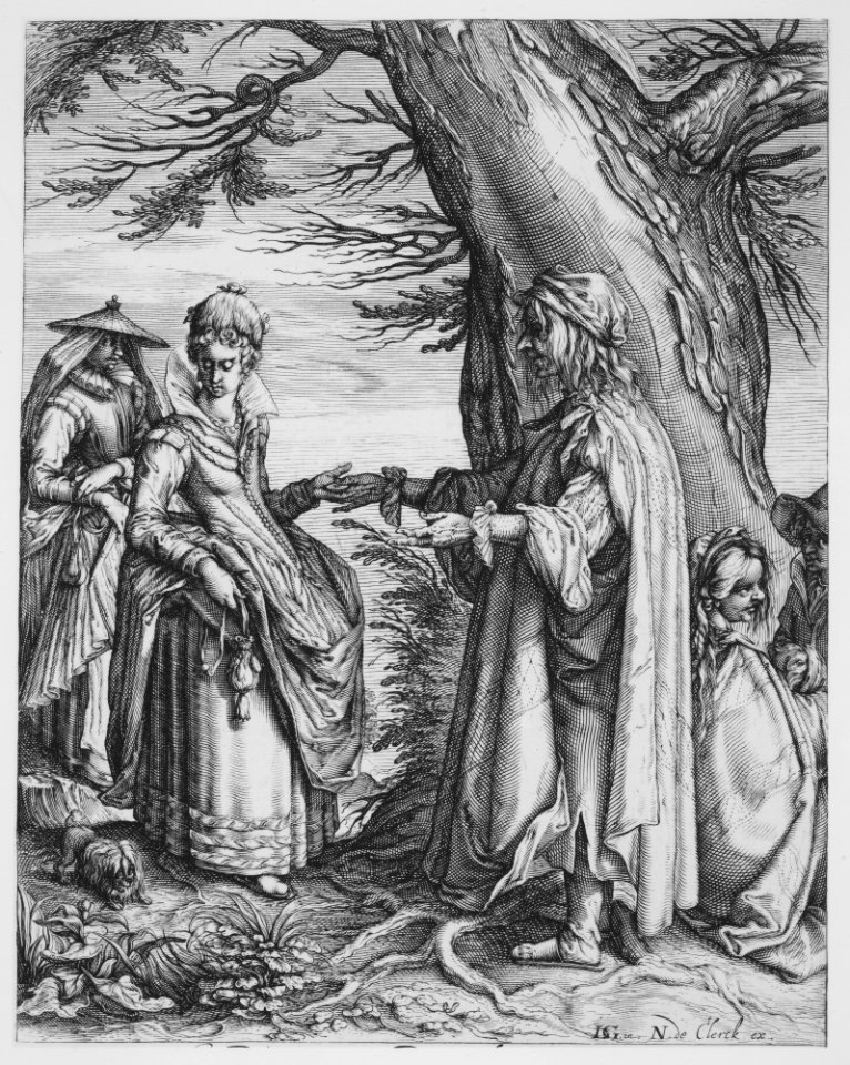 The Fortune Teller and the Lady MET MM89846