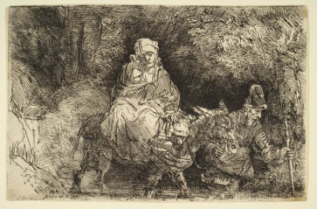 The Flight into Egypt- Crossing a Brook MET DP814806