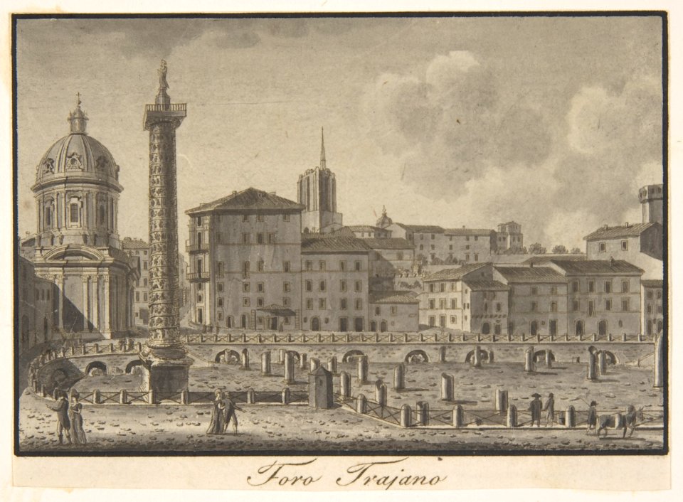 The Forum of Trajan, Rome MET DP809166