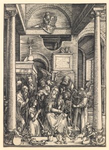The Glorification of the Virgin, from The Life of the Virgin MET DP231065