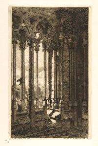 The Gallery, Nôtre-Dame Cathedral, Paris MET DP813145