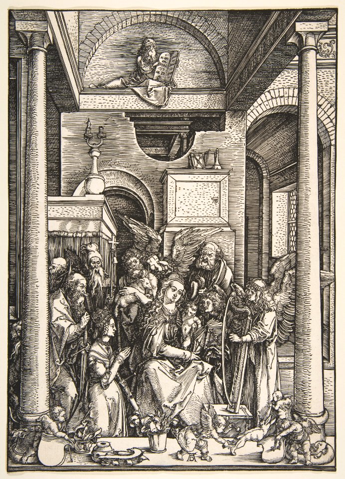 The Glorification of the Virgin, from The Life of the Virgin MET DP816294