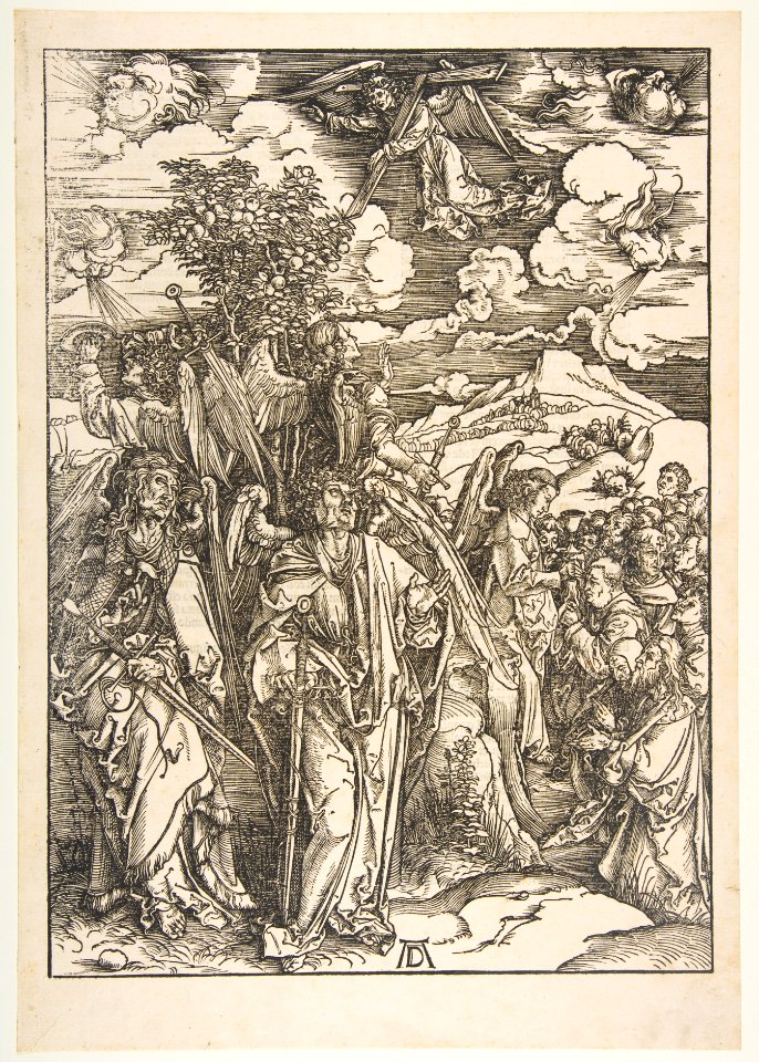 The Four Angels Holding the Winds, from The Apocalypse MET DP816920