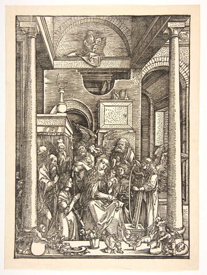 The Glorification of the Virgin, from The Life of The Virgin MET DP816296