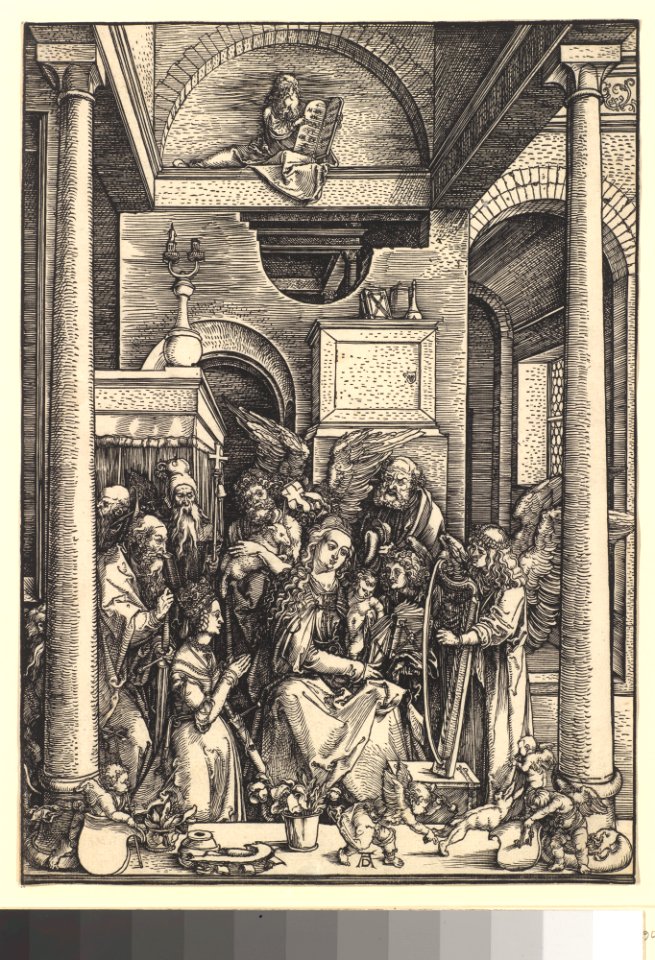 The Glorification of the Virgin, from The Life of the Virgin MET Fig dr6.1 new