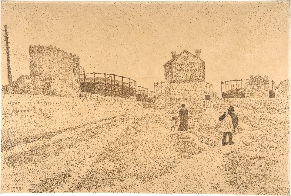 The Gas Tanks at Clichy MET DP808368
