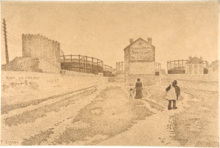 The Gas Tanks at Clichy MET DP808368