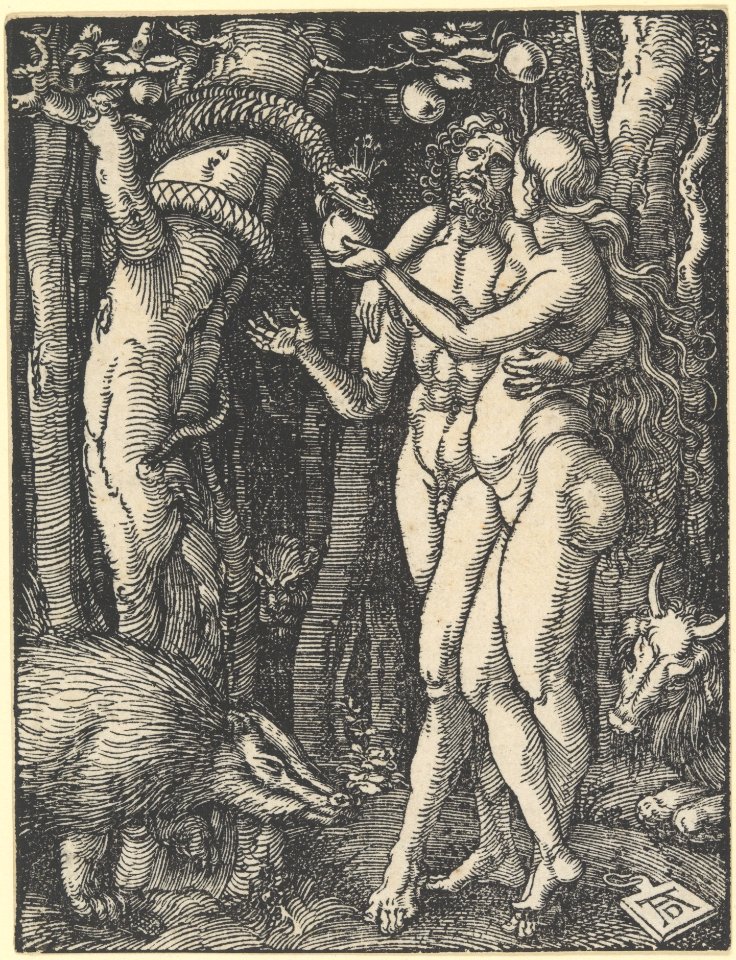 The Fall of Man, from The Small Passion MET DP215649