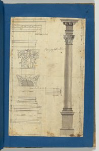 The General Proportions of the Composite Order, in Chippendale Drawings, Vol. I MET DP-14278-005