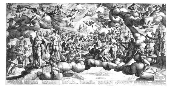 The Feast of the Gods at the Marriage of Cupid and Psyche MET 2000.113